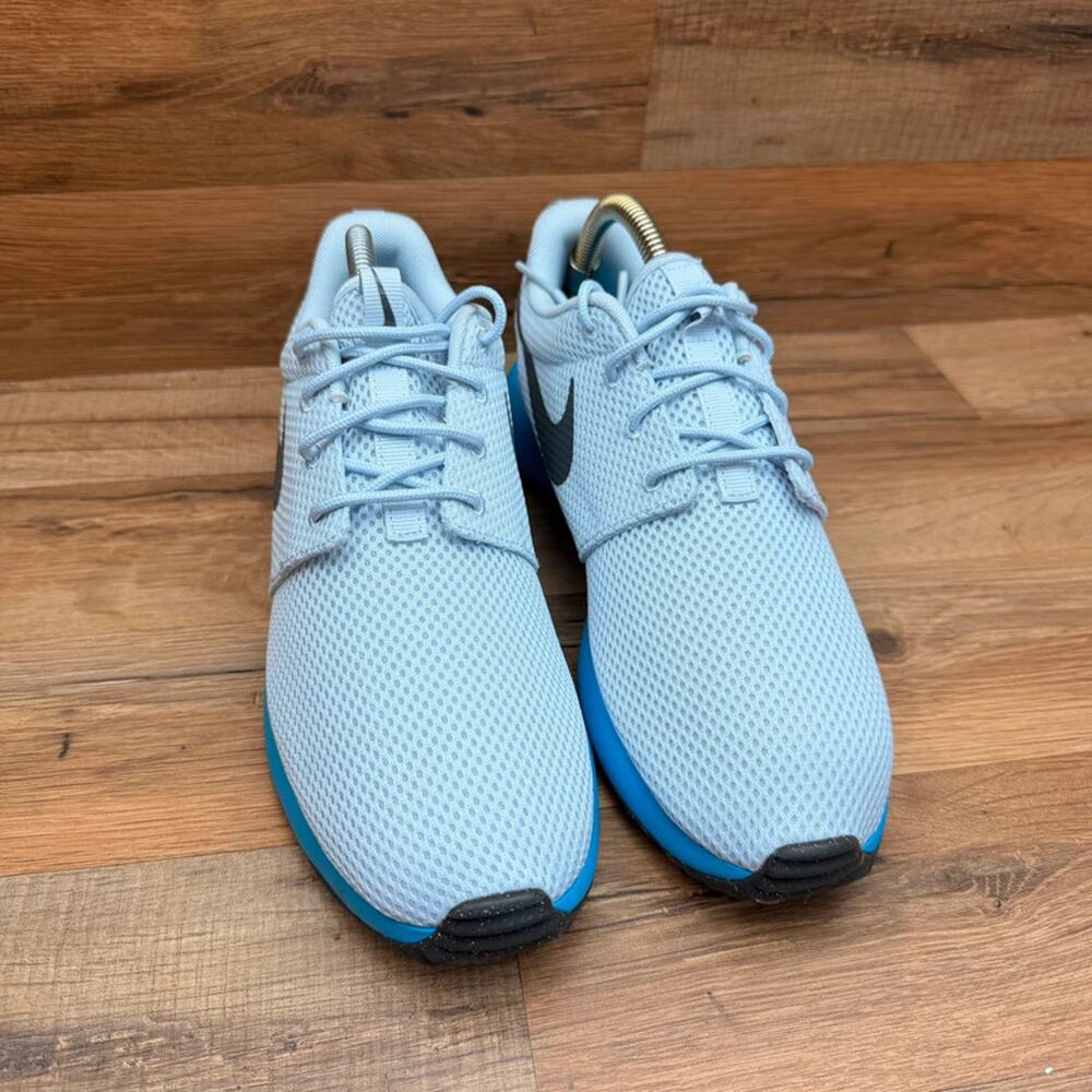 Nike Roshe 2 G Spikeless Golf Men's Size 7.5 Blue Lightning Gray Lace Up Shoes - Picture 2 of 7